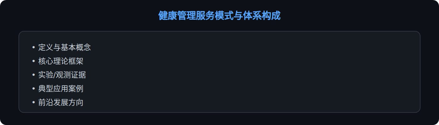 理论框架