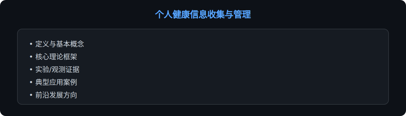 理论框架