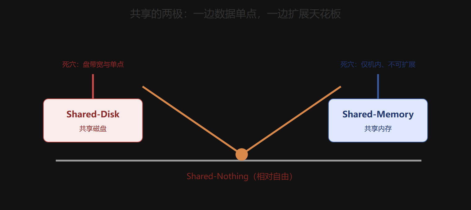 共享资源的张力：两端各压着死穴