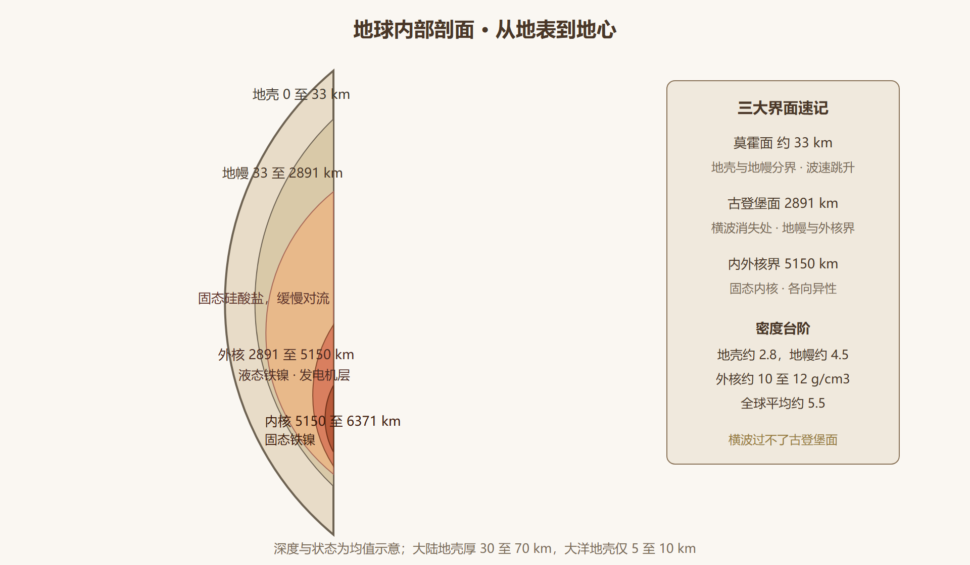 图2-1 深部库房剖面：分层的架子和架子下的传送带