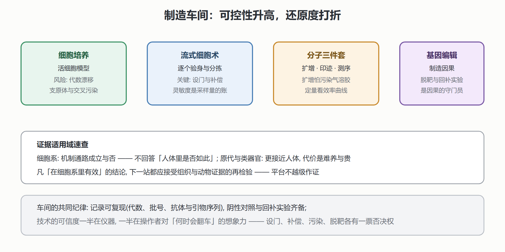 图 6-2 体外技术平台与证据的适用域