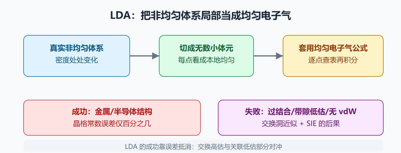 LDA 的核心思想示意图