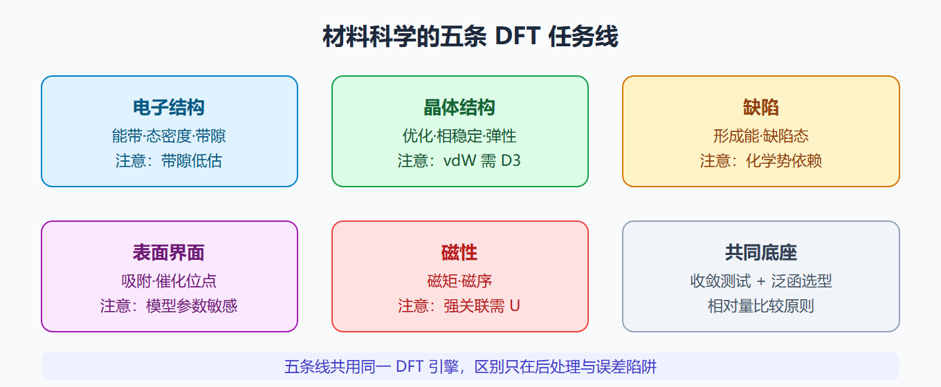 材料计算任务地图