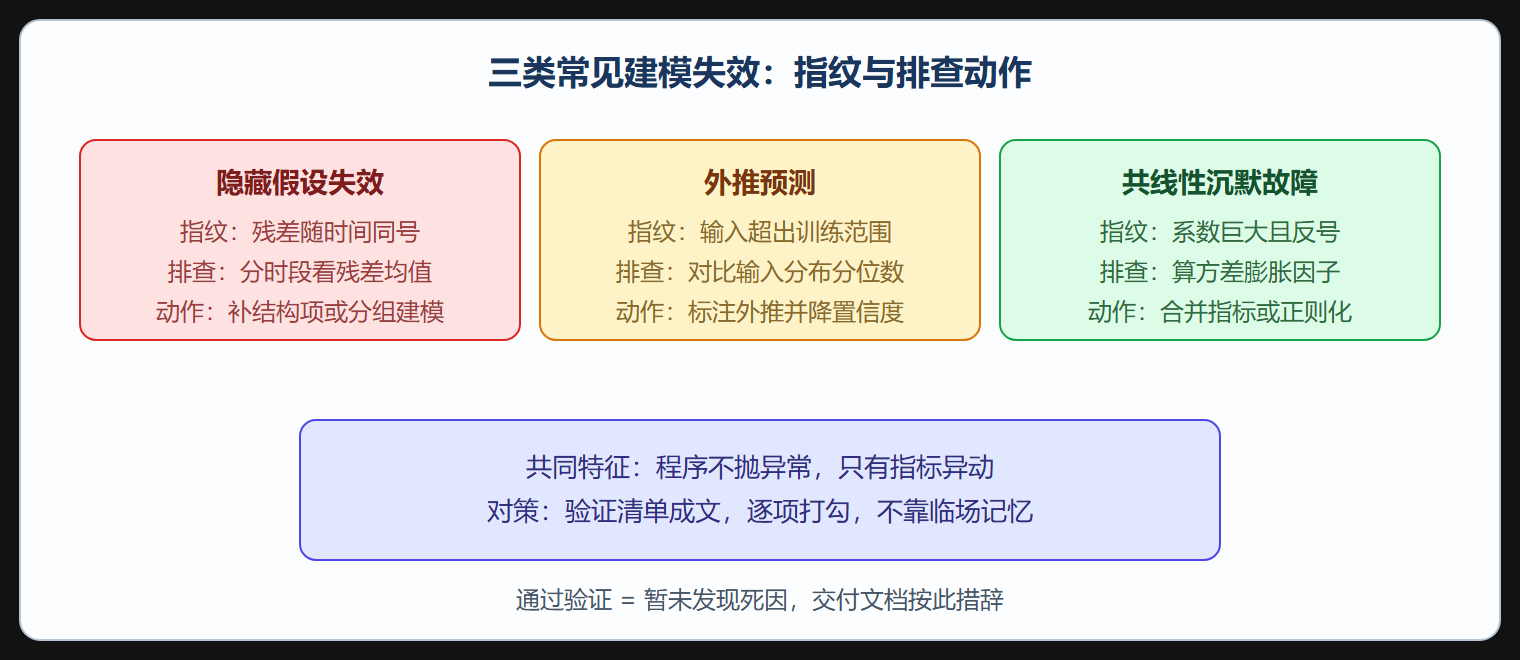 失效模式对照表