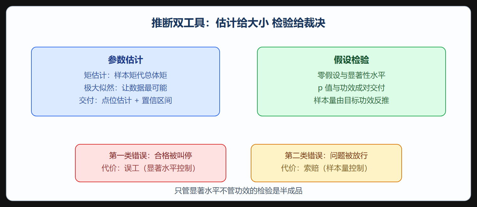 推断流程与错误账本