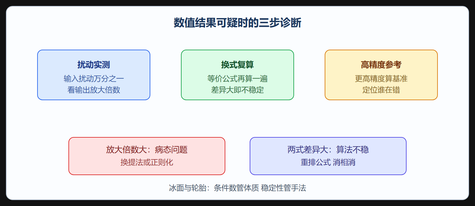误差诊断流程