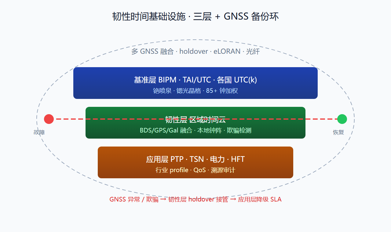 多层时间基础设施
