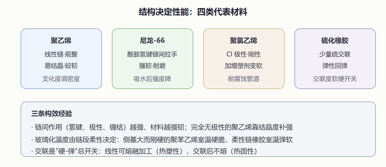 图 8-3 常见材料与结构的关系