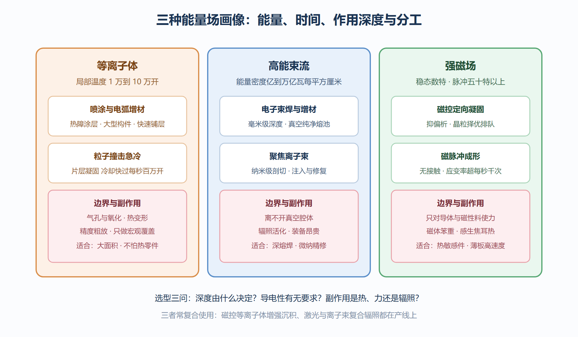 图 5-2:三种能量场的能力版图