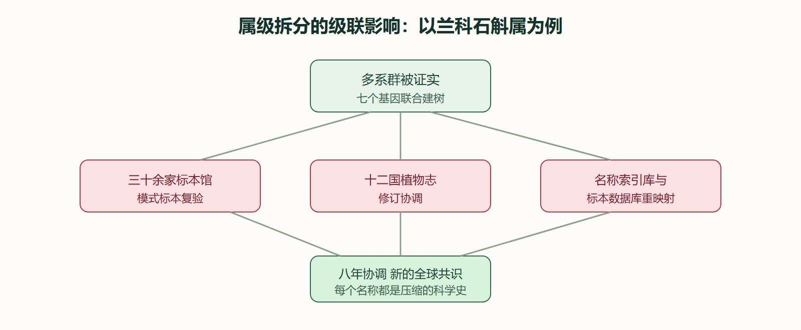 图 一次属级拆分的级联影响