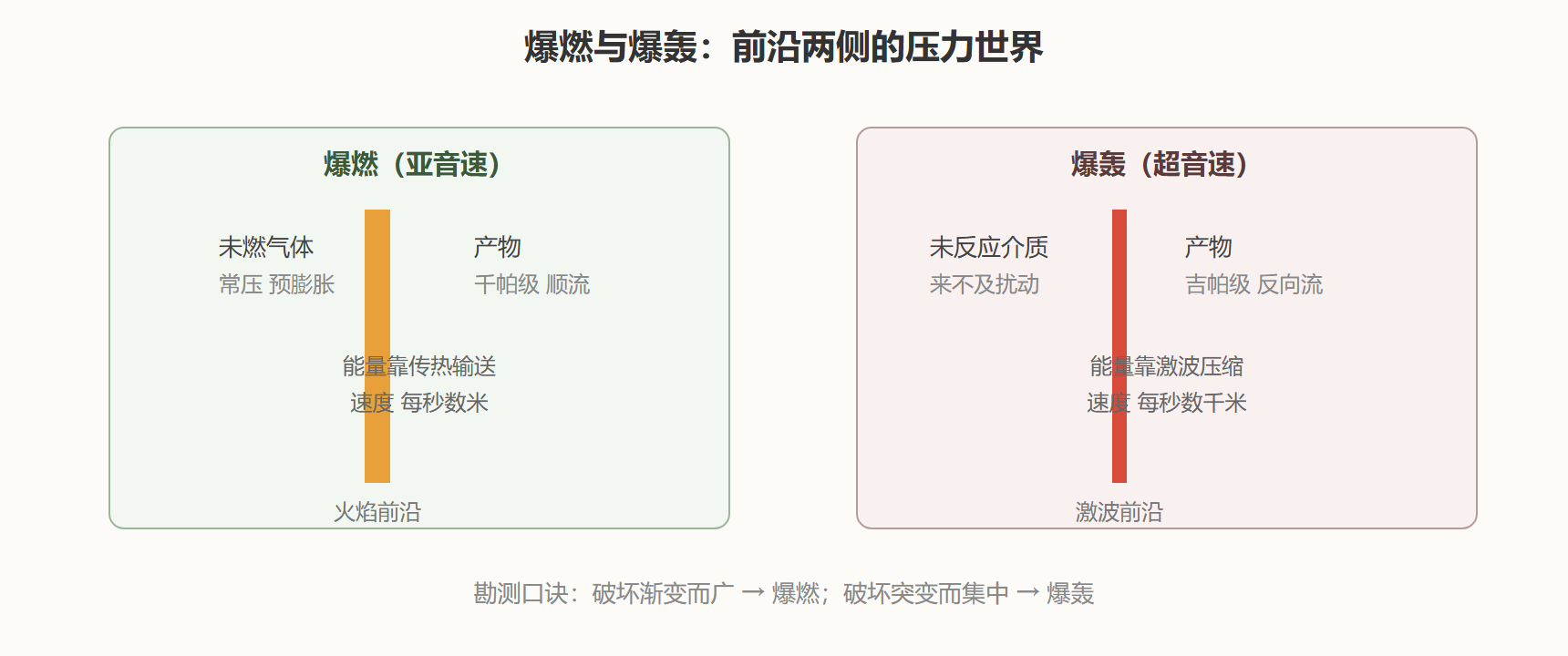 为什么凝相炸药几乎总是爆轰