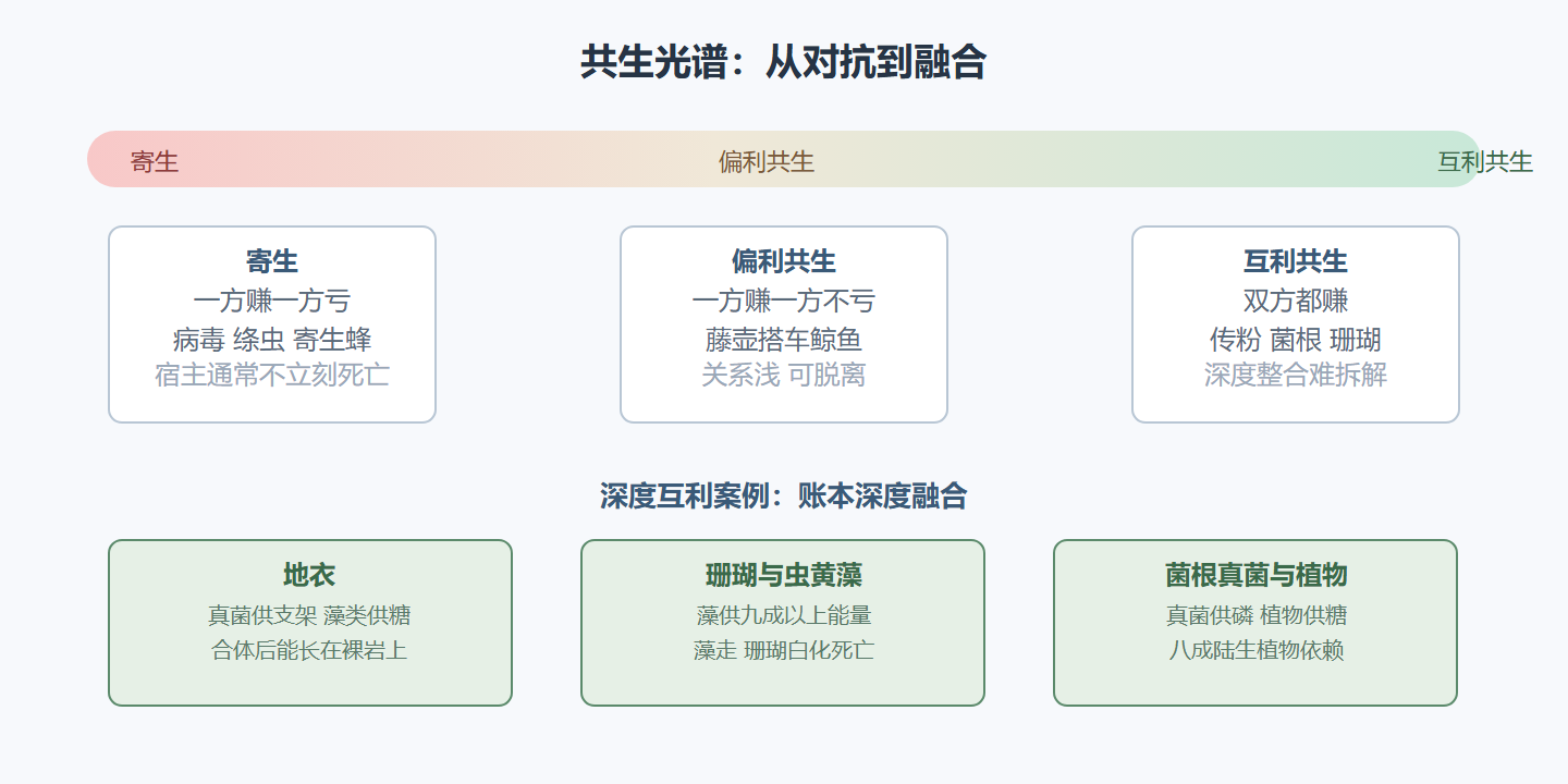 图 7-2：共生光谱——从对抗到融合
