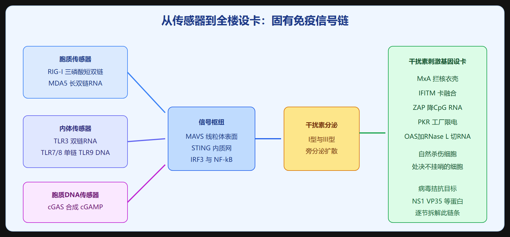 干扰素系统:一次报警,全楼设卡