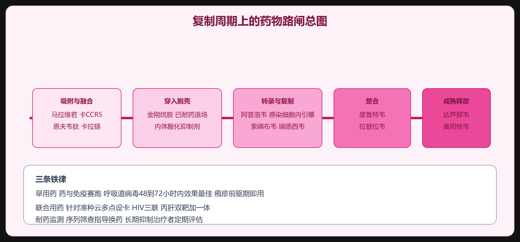 沿周期时间轴盘点靶点
