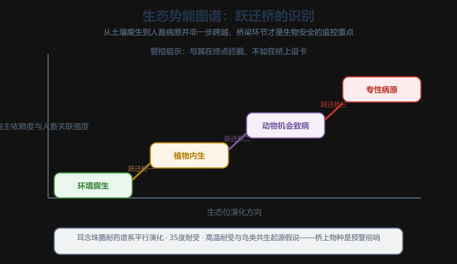 生态势能图谱：跃迁桥的识别