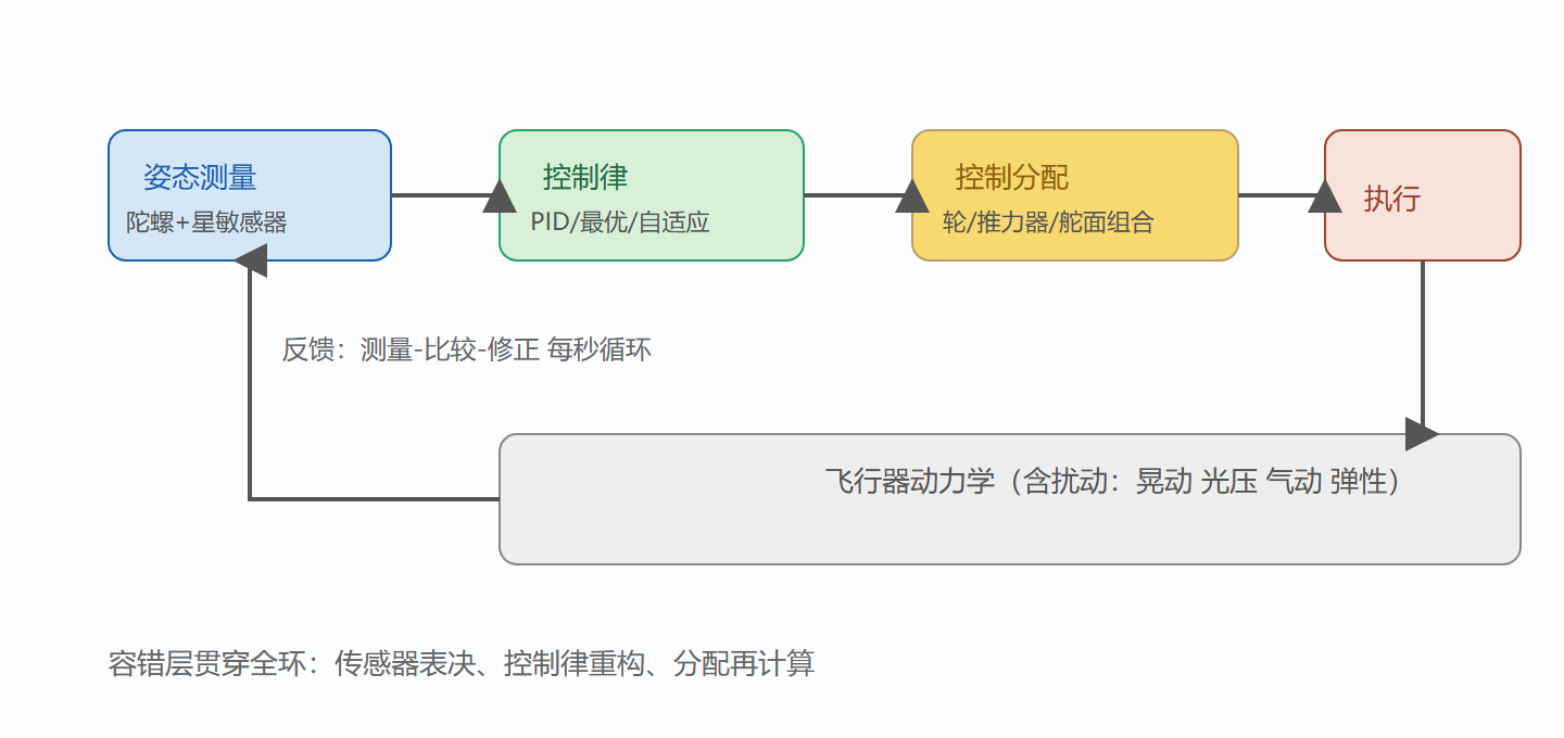 图：姿态控制闭环的完整结构