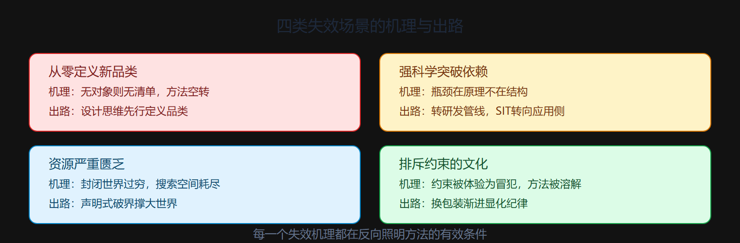 图 4-3 四类失效与替代路径