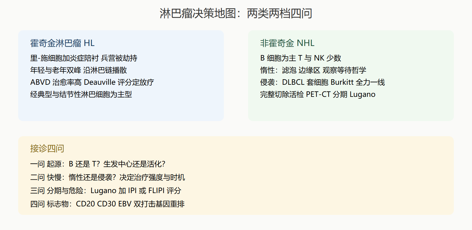 淋巴瘤分类速查