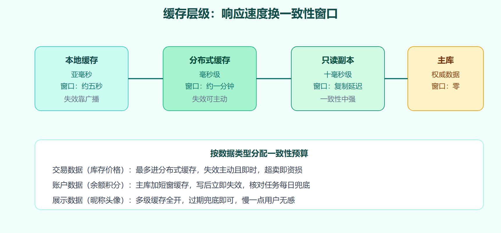 图:多级缓存的一致性窗口叠加