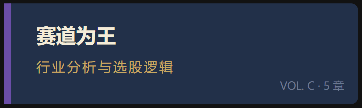 卷 C ·《赛道为王：行业分析与选股逻辑》