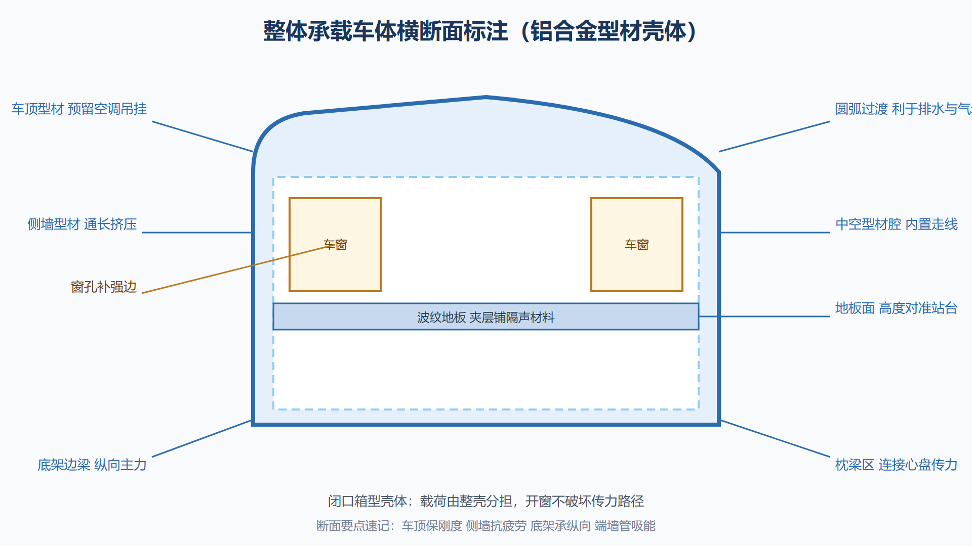 车体断面速查