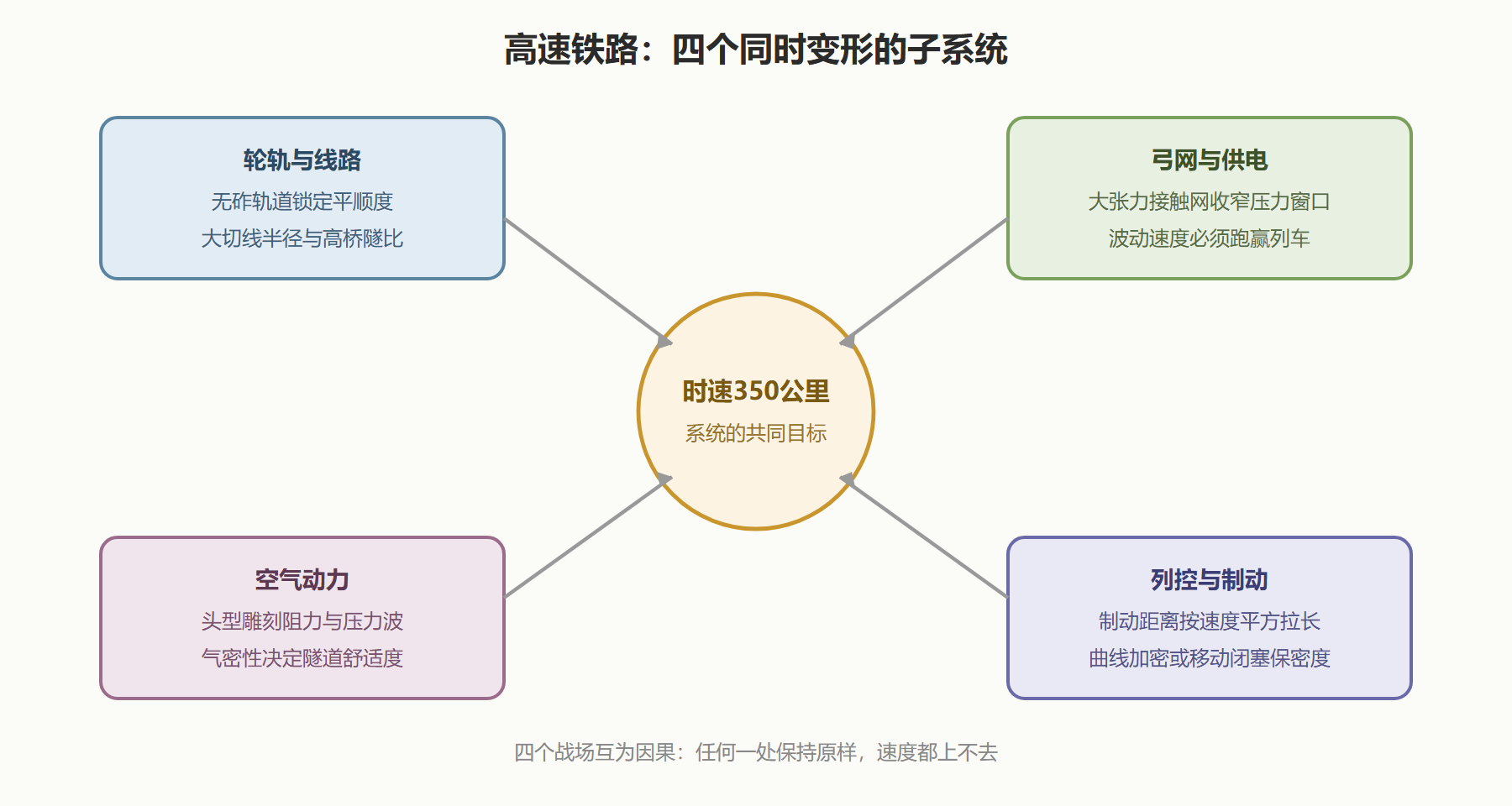 图 13 · 高速铁路的四大耦合战场