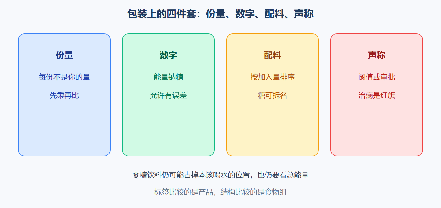 图：标签四件套
