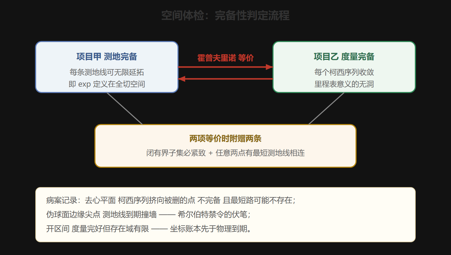 完备性体检流程图