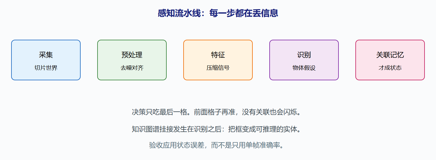 图:感知流水线与信息损失