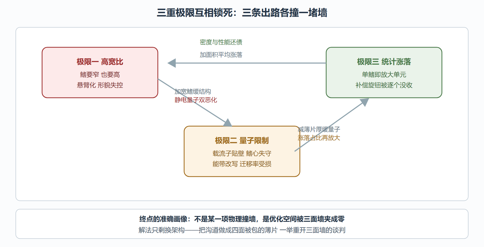 图 7-1 三重极限的锁定关系