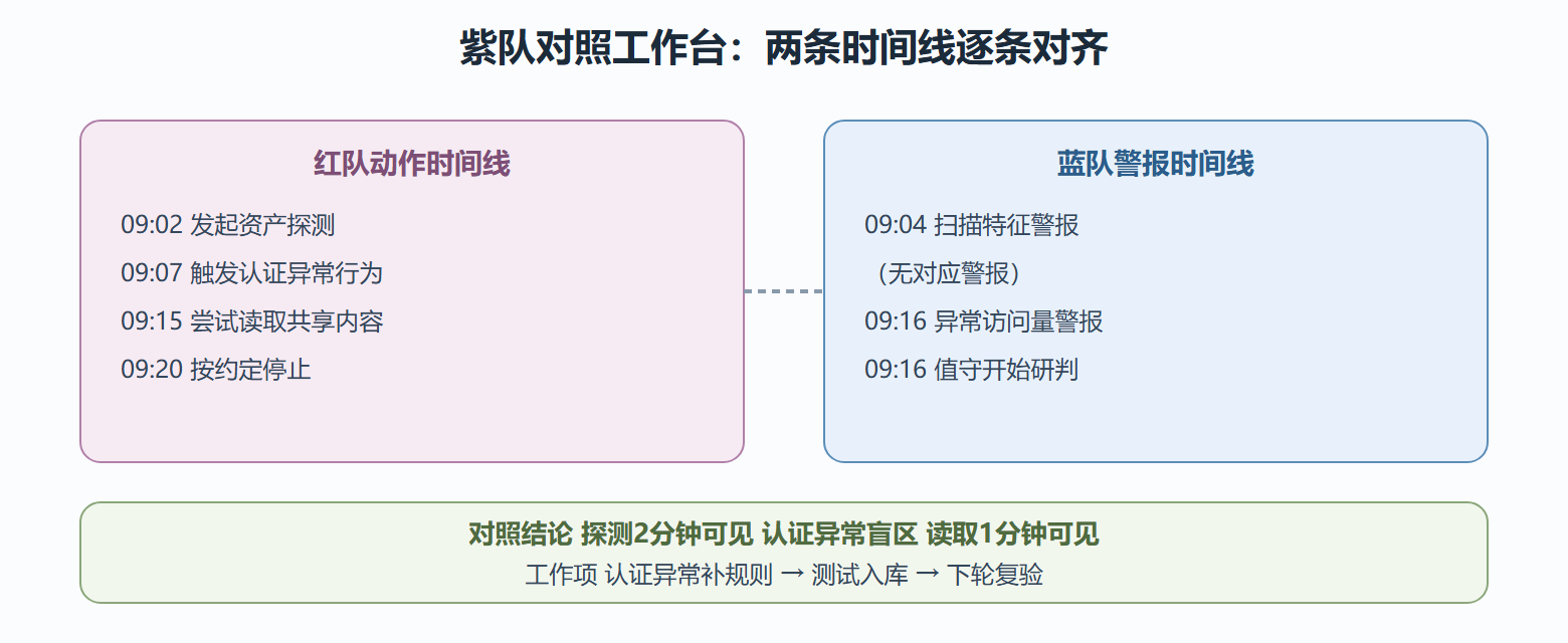 图 紫队对照工作台