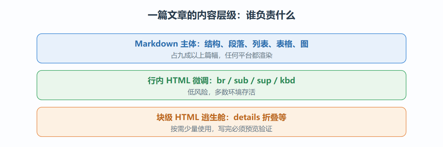 块级 HTML:能力大,坑也大