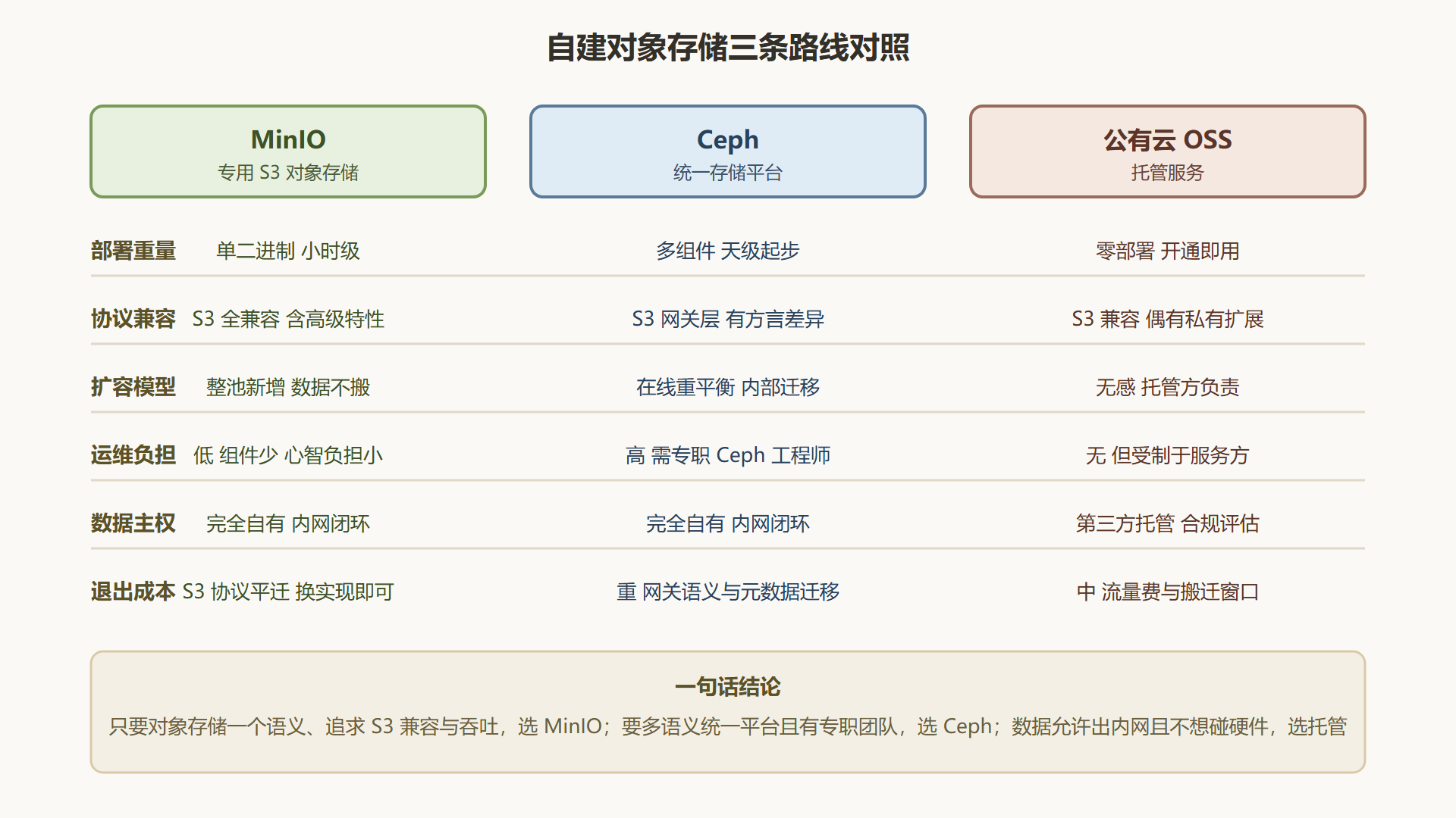 图 1-3 三条路线五维对照矩阵