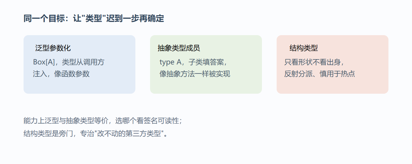 三条路径的关系示意