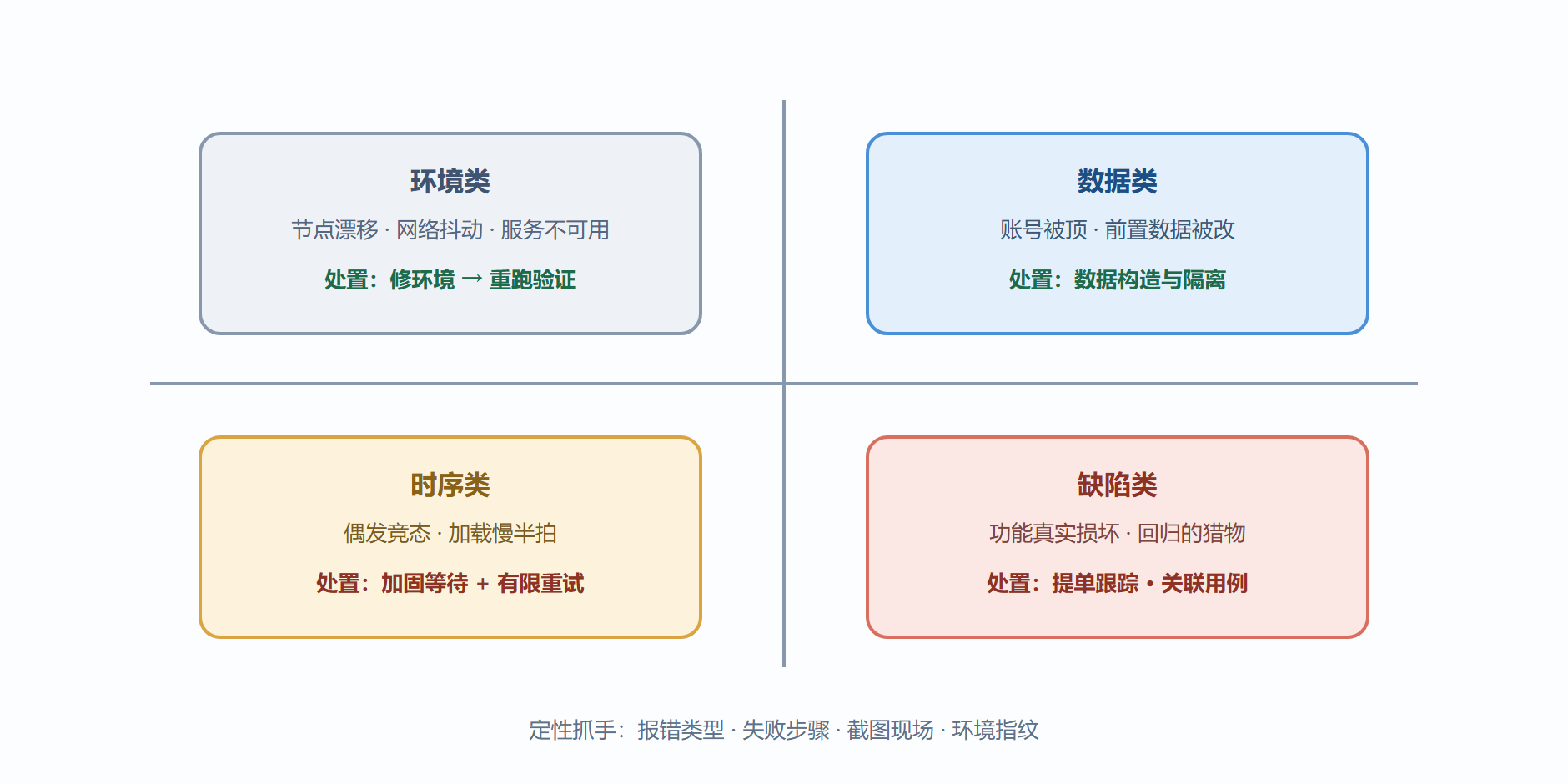 图7-1 失败四象限与处置路径