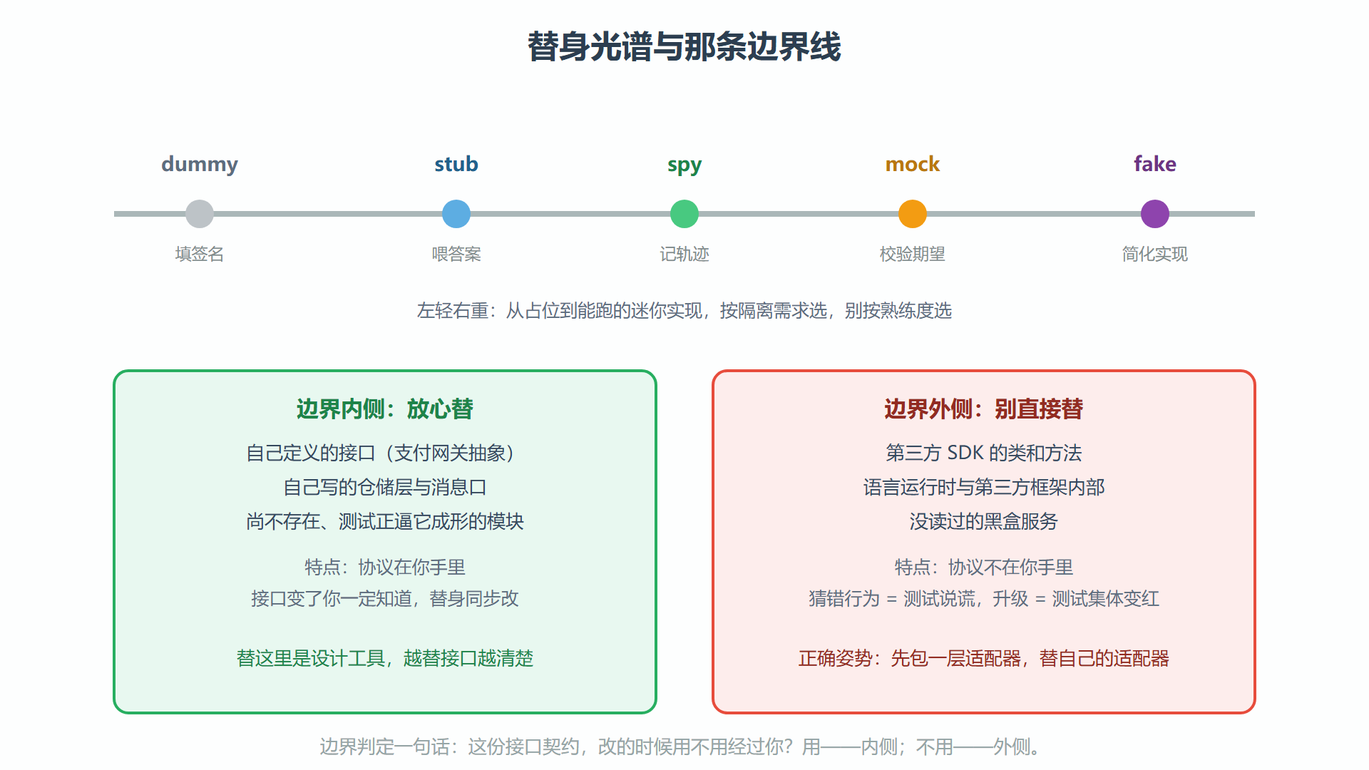 图：测试替身光谱与边界图