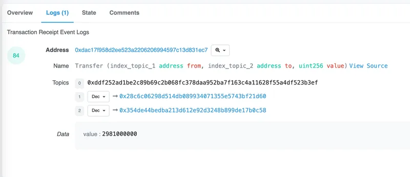 etherscan logs示意图