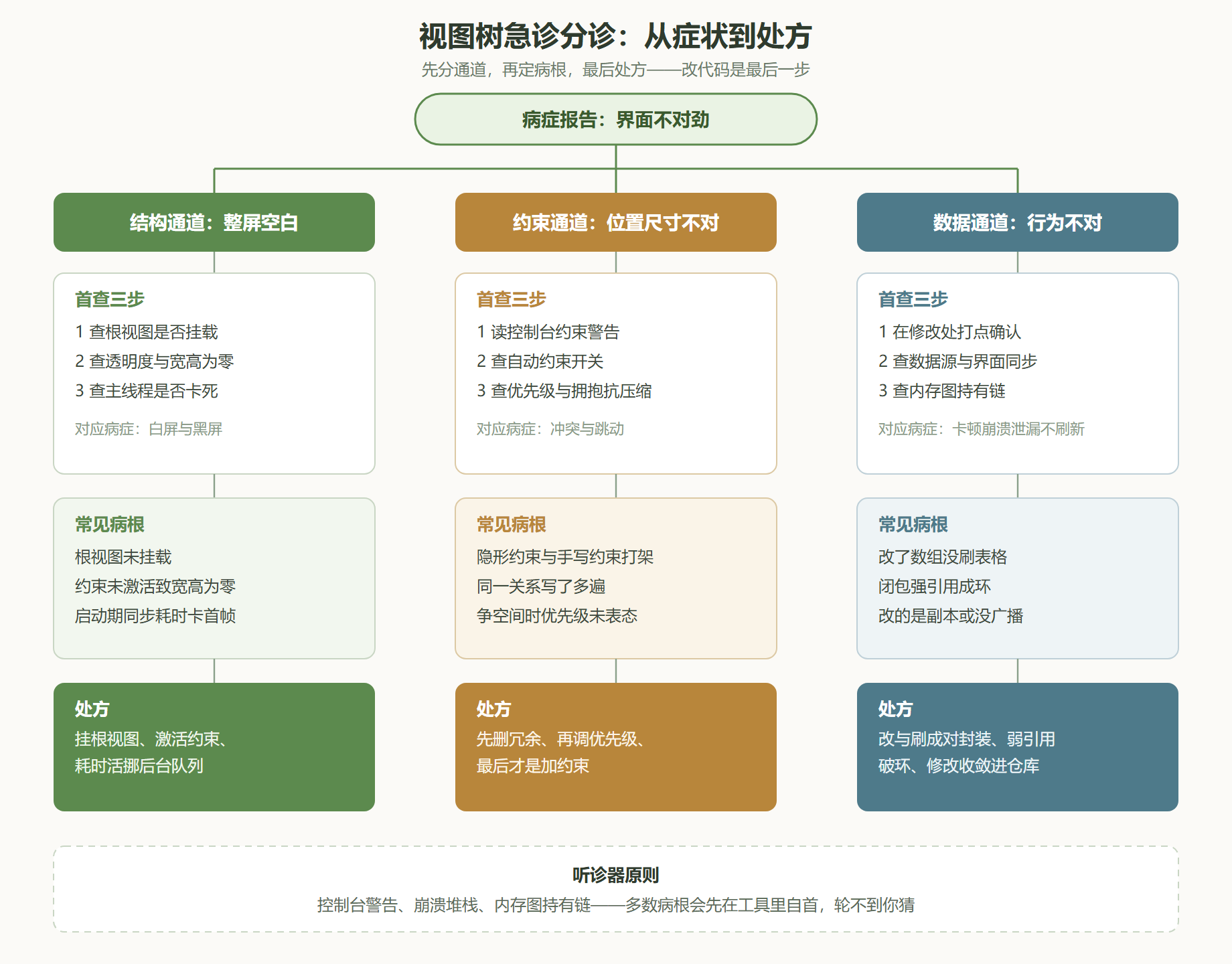 图 6-2 视图树急诊分诊路径
